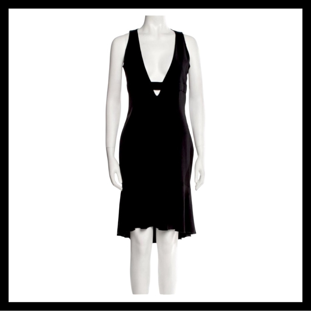 JULIEN MACDONALD runway Elegant Black  Dress